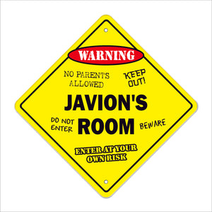 Javion's Room Sign