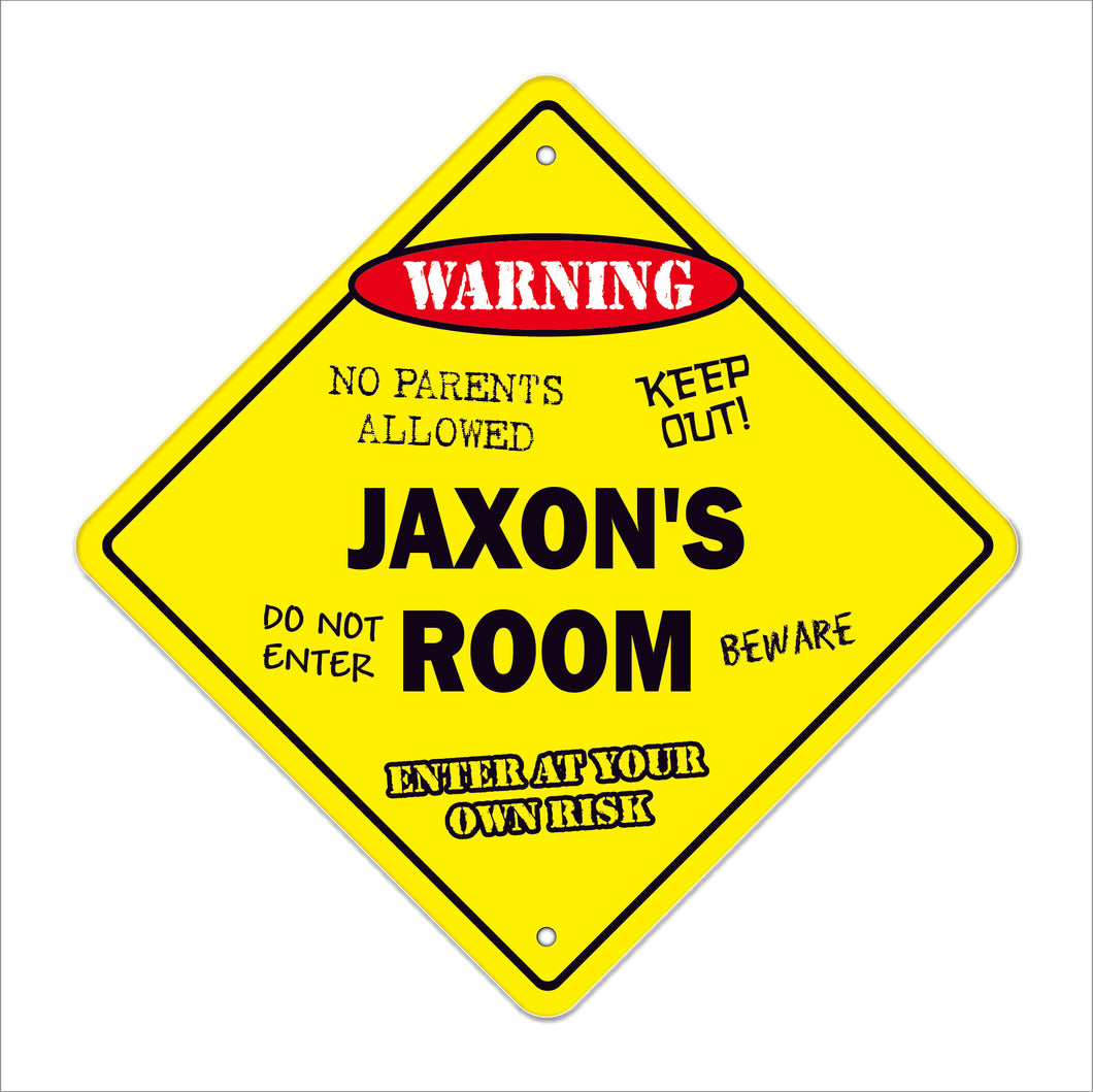 Jaxon's Room Sign