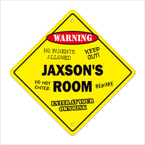 Jaxson's Room Sign