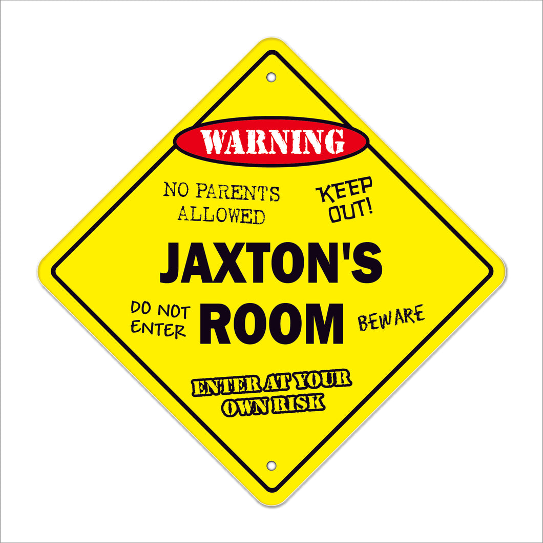 Jaxton's Room Sign