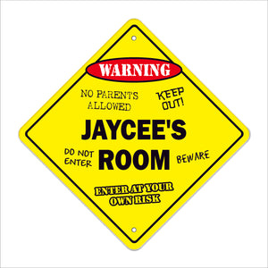 Jaycee's Room Sign