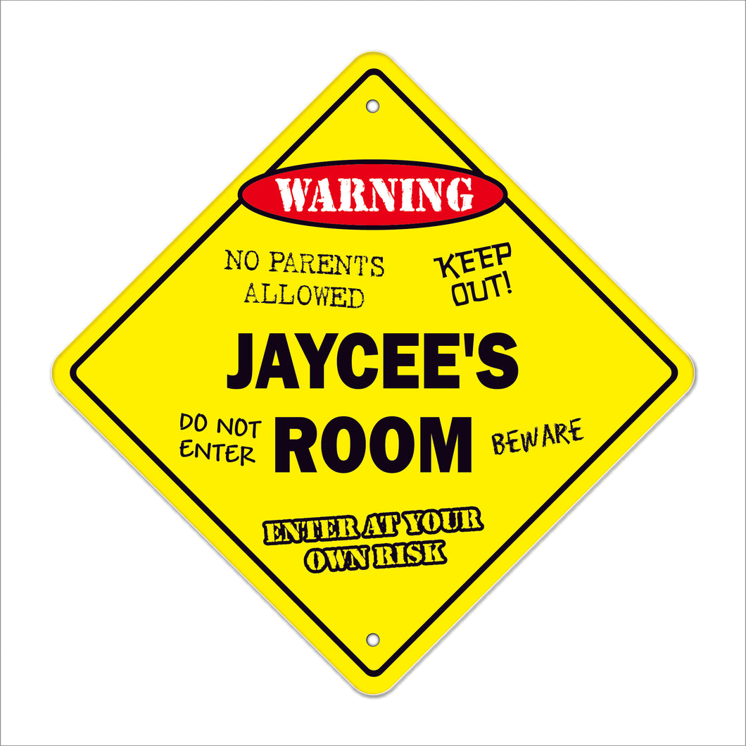 Jaycee's Room Sign