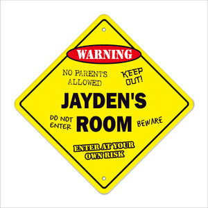 Jayden's Room Sign