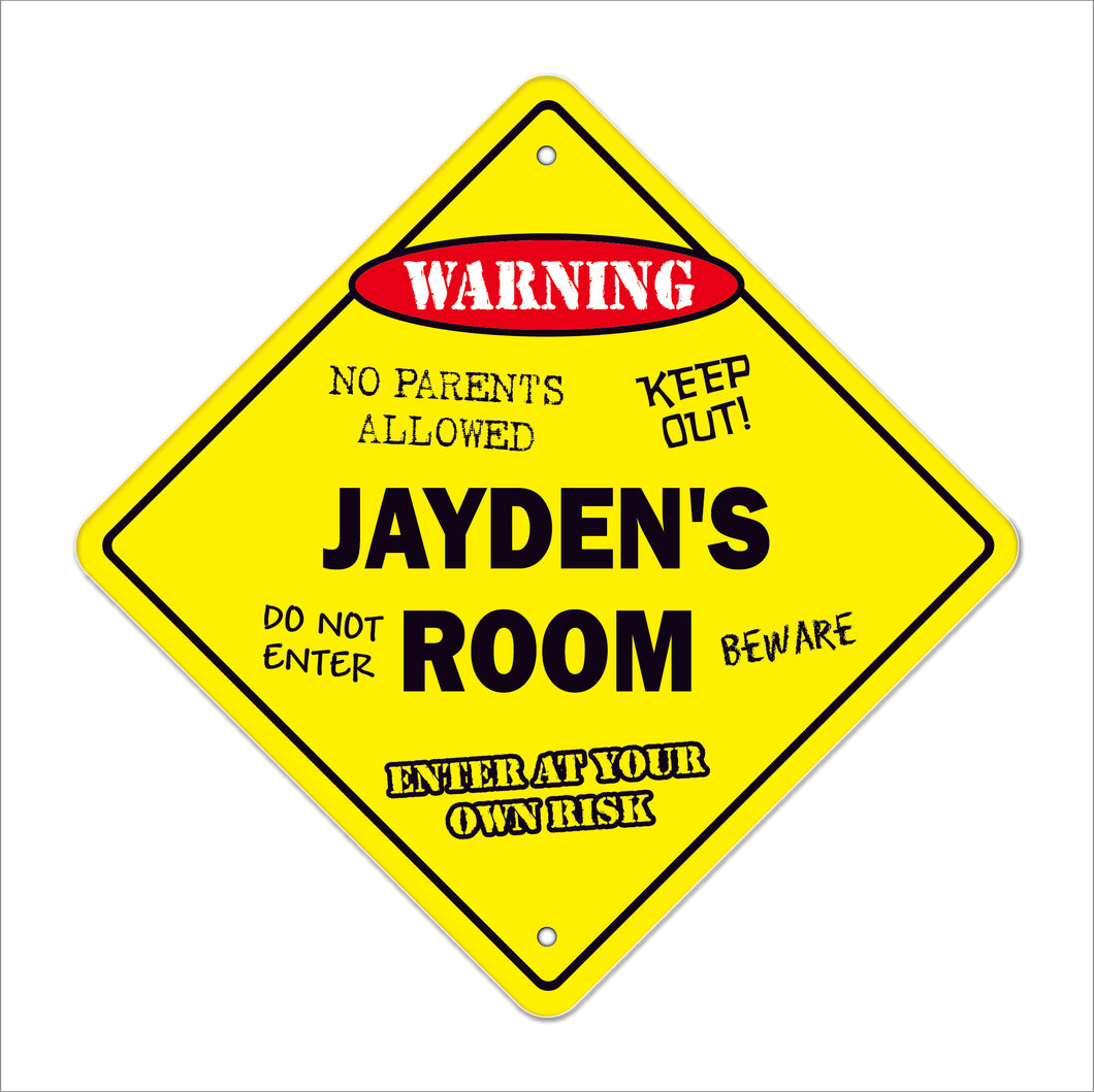 Jayden's Room Sign