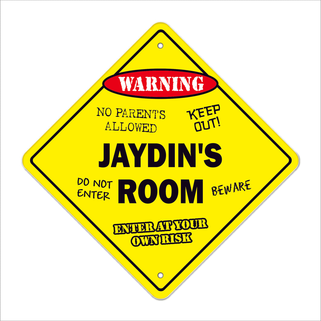 Jaydin's Room Sign