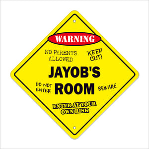 Jayob's Room Sign