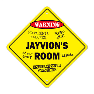 Jayvion's Room Sign