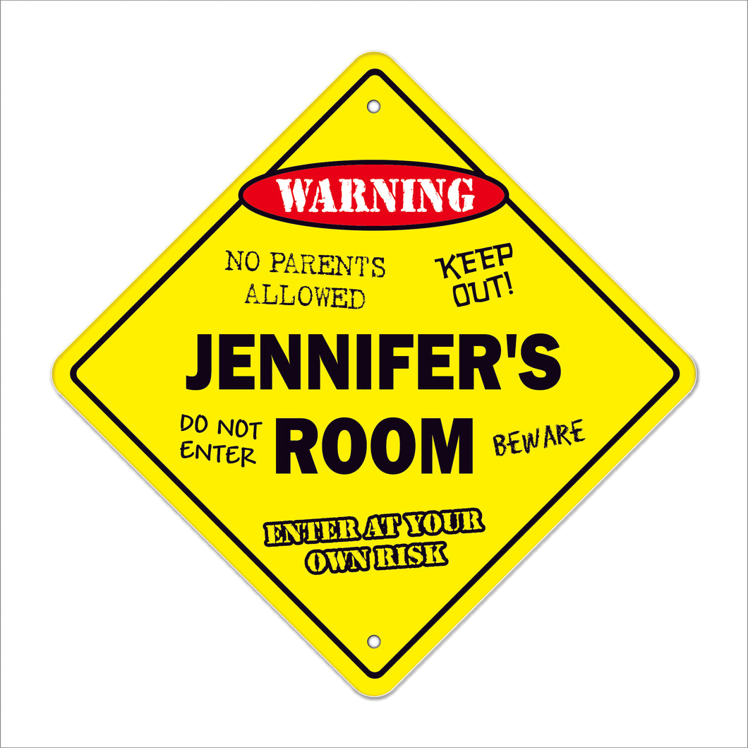 Jennifer's Room Sign