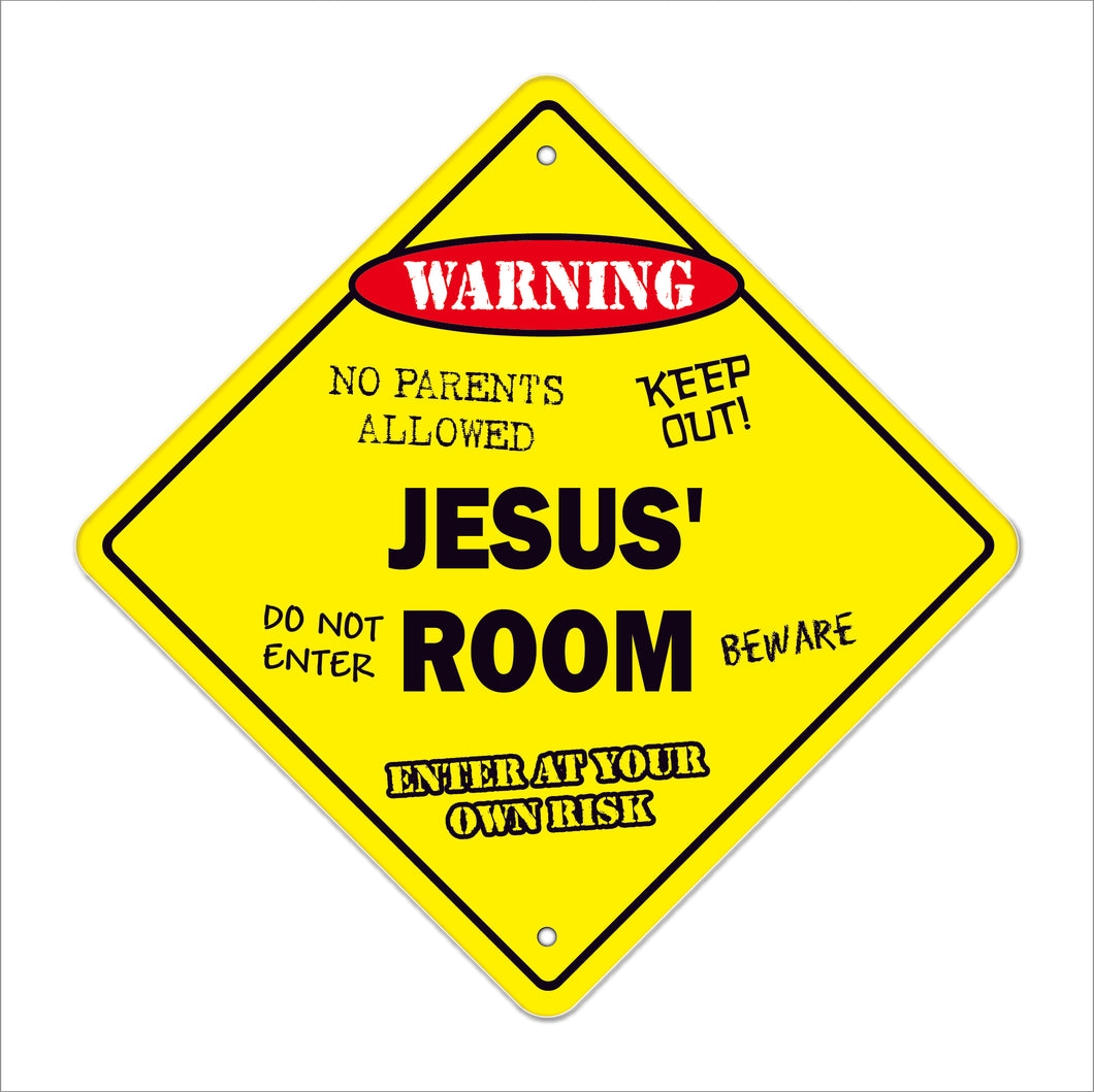 Jesus' Room Sign