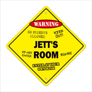 Jett's Room Sign