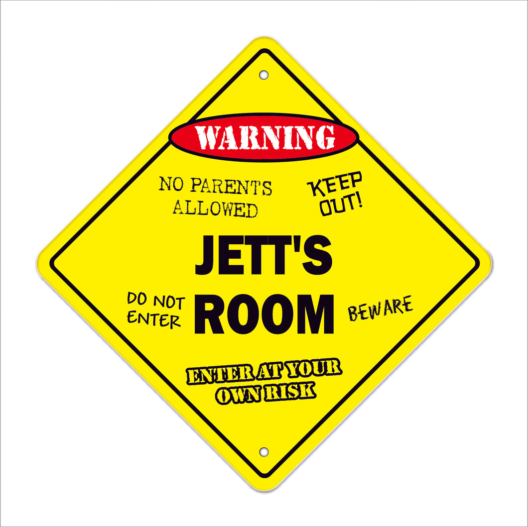 Jett's Room Sign