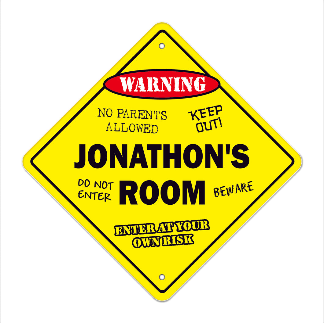 Jonathon's Room Sign