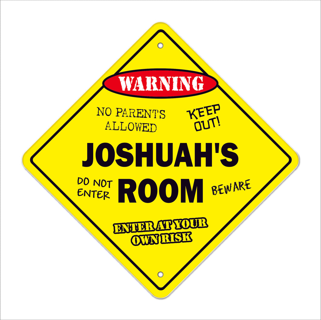 Joshuah's Room Sign