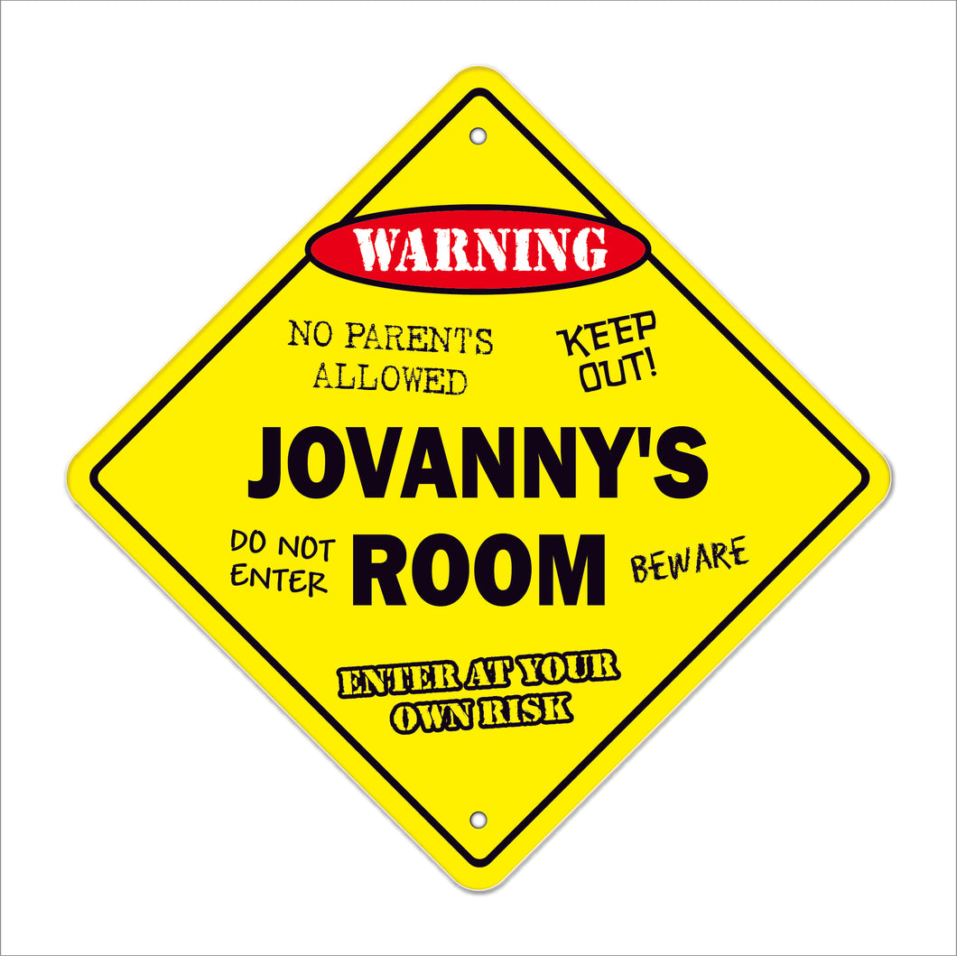 Jovanny's Room Sign