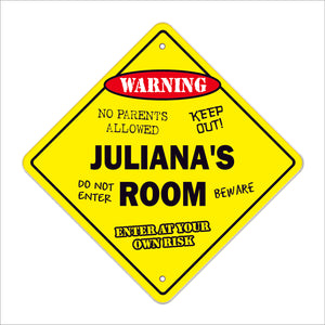 Juliana's Room Sign