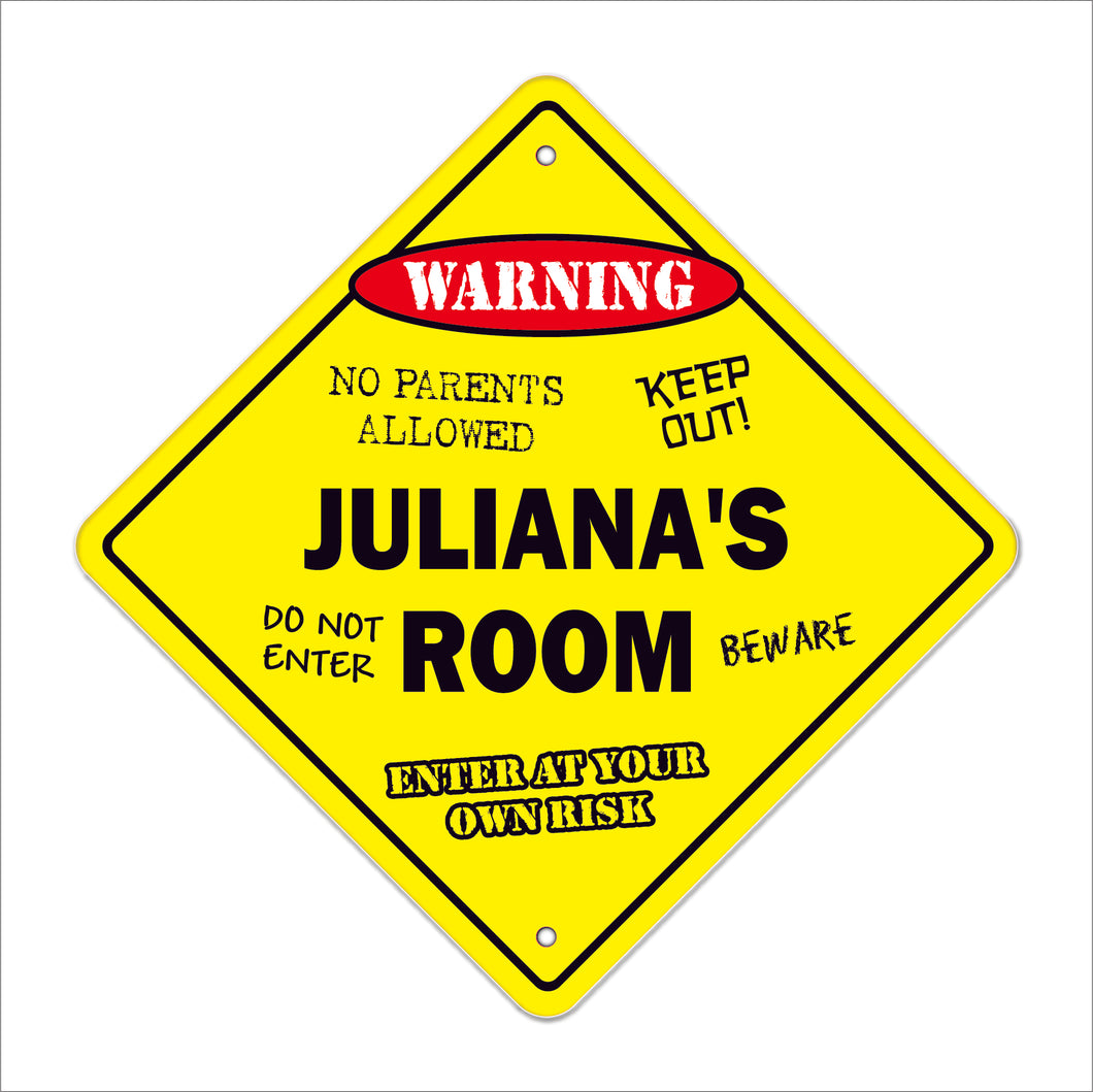 Juliana's Room Sign