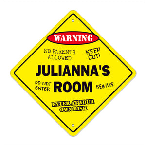 Julianna's Room Sign