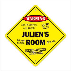 Julien's Room Sign