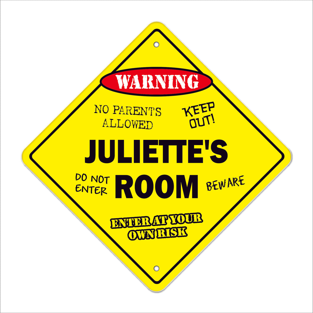 Juliette's Room Sign