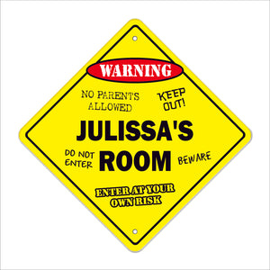 Julissa's Room Sign