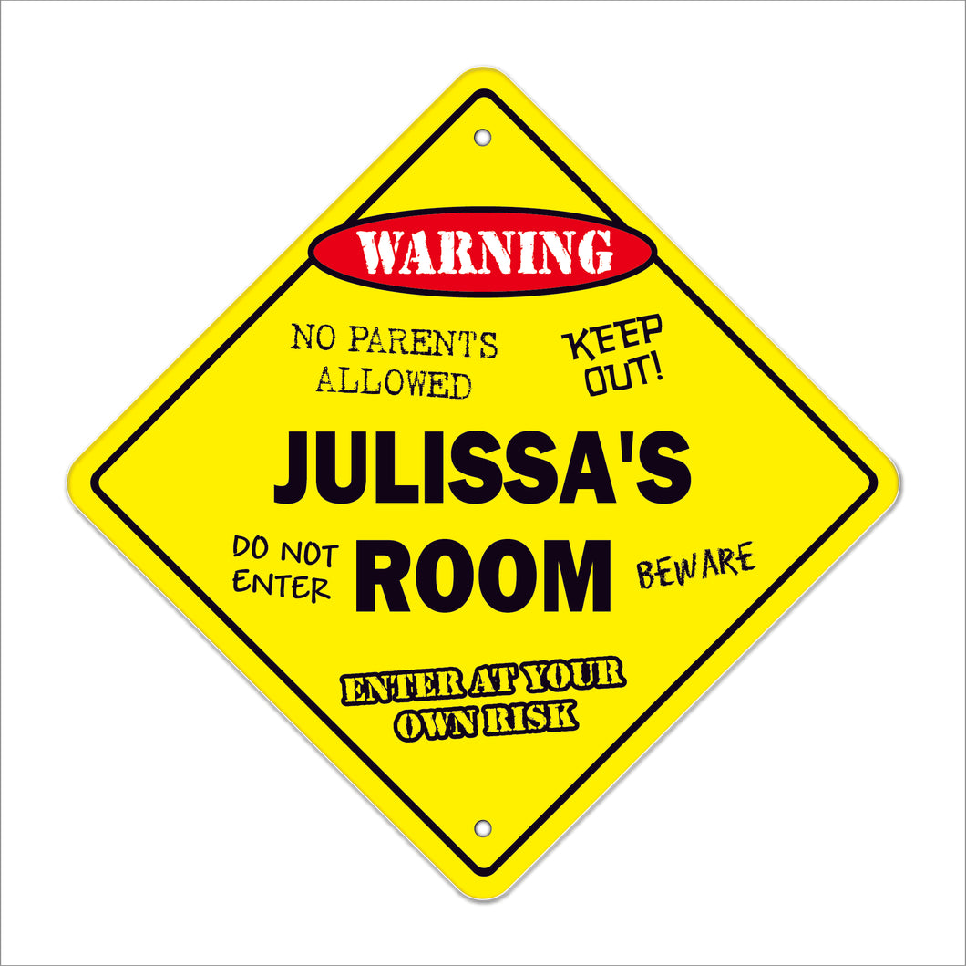 Julissa's Room Sign