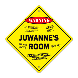 Juwanne's Room Sign