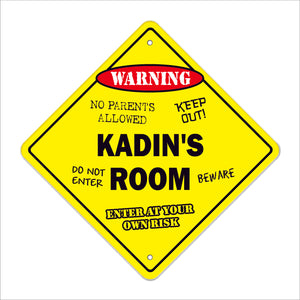 Kadin's Room Sign