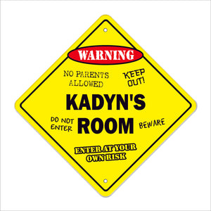 Kadyn's Room Sign