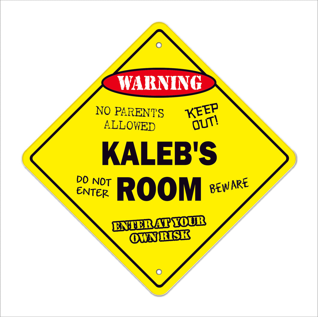 Kaleb's Room Sign