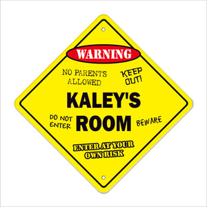 Kaley's Room Sign