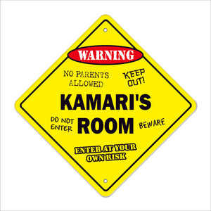 Kamari's Room Sign