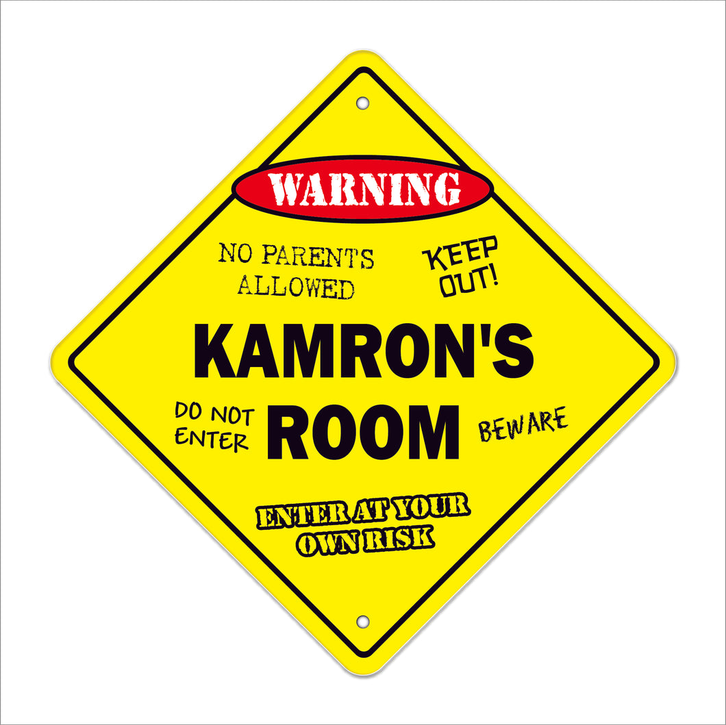 Kamron's Room Sign