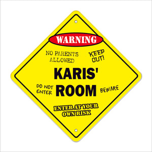 Karis' Room Sign