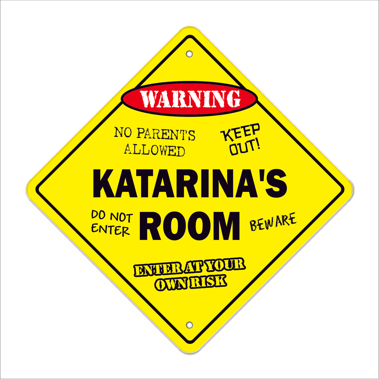 Katarina's Room Sign
