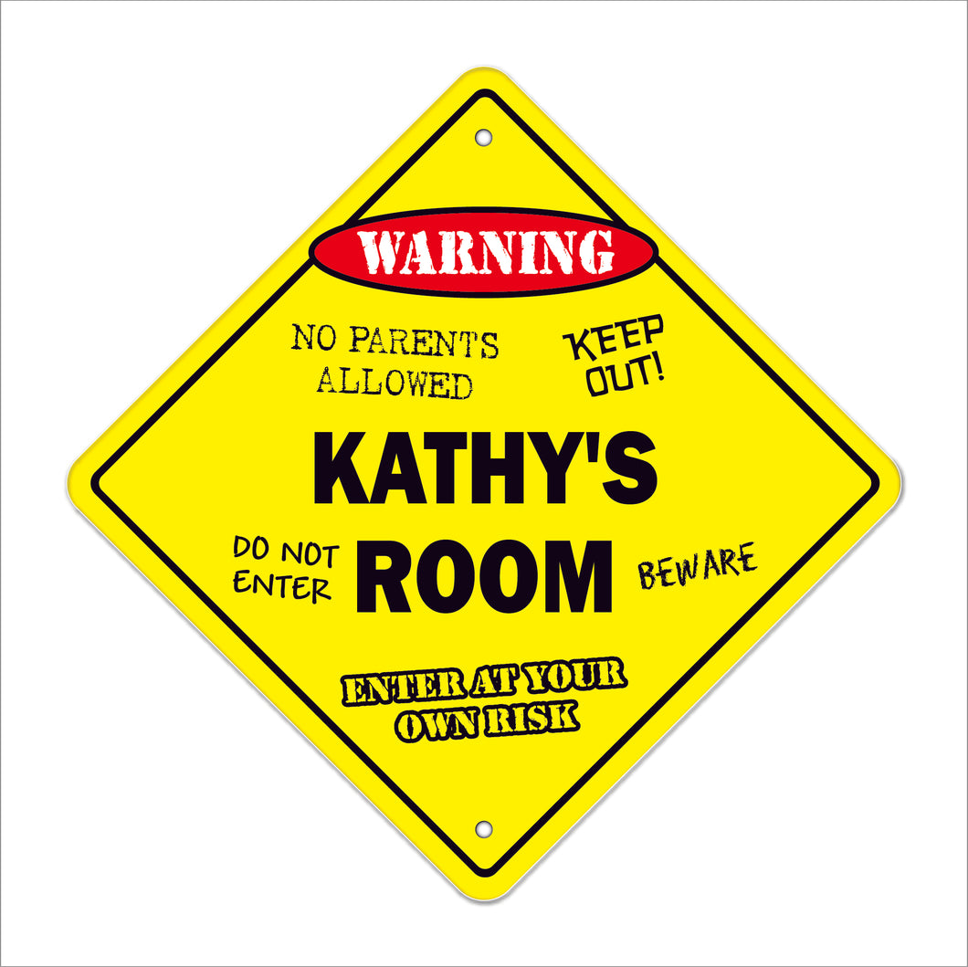 Kathy's Room Sign