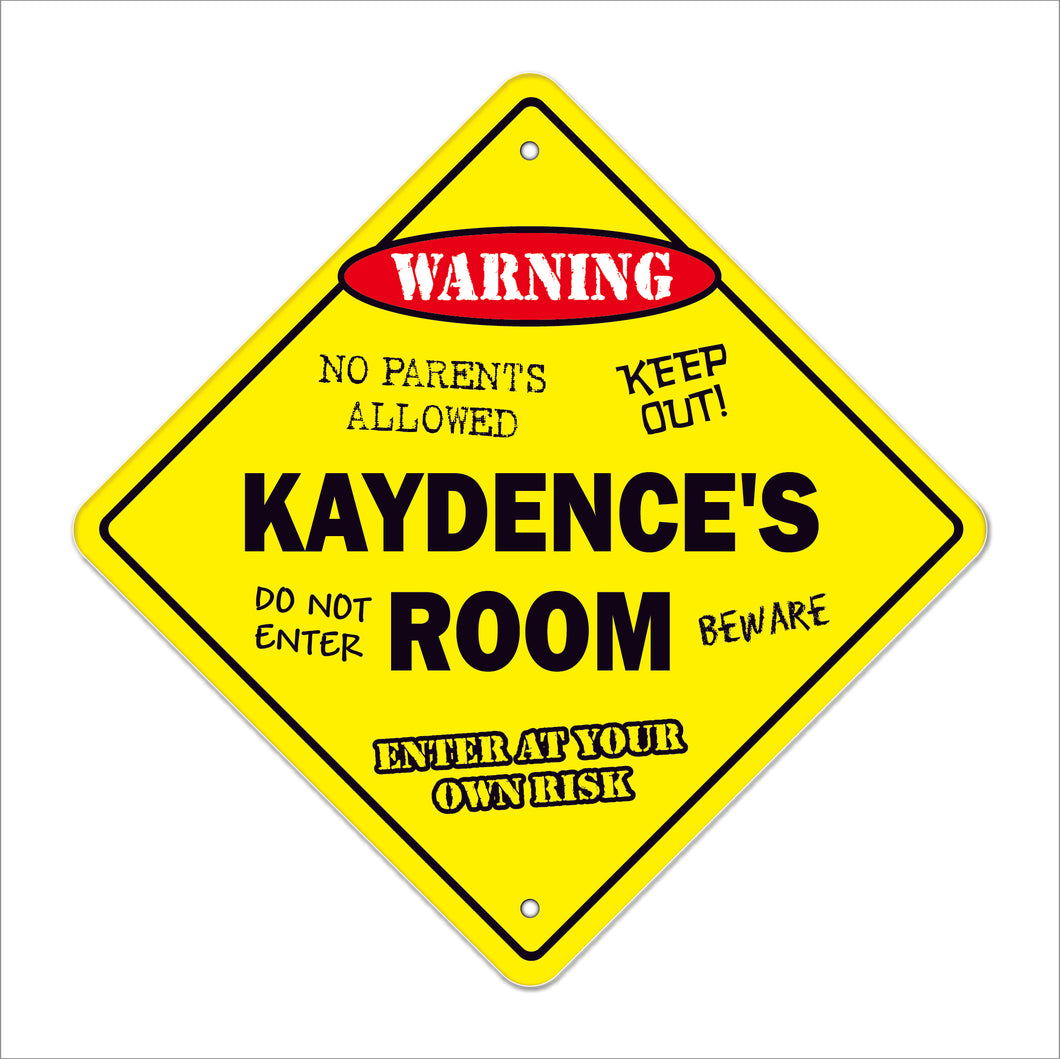 Kaydence's Room Sign