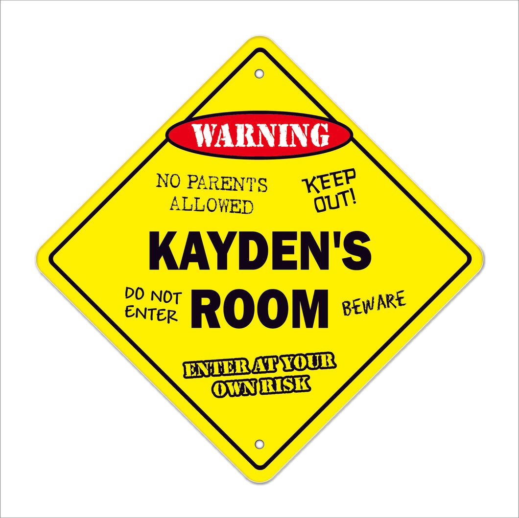 Kayden's Room Sign