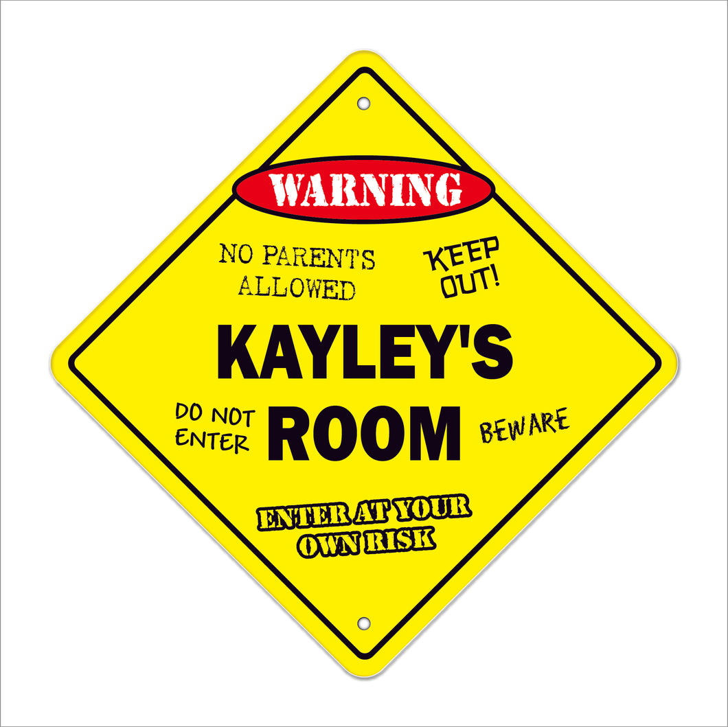 Kayley's Room Sign