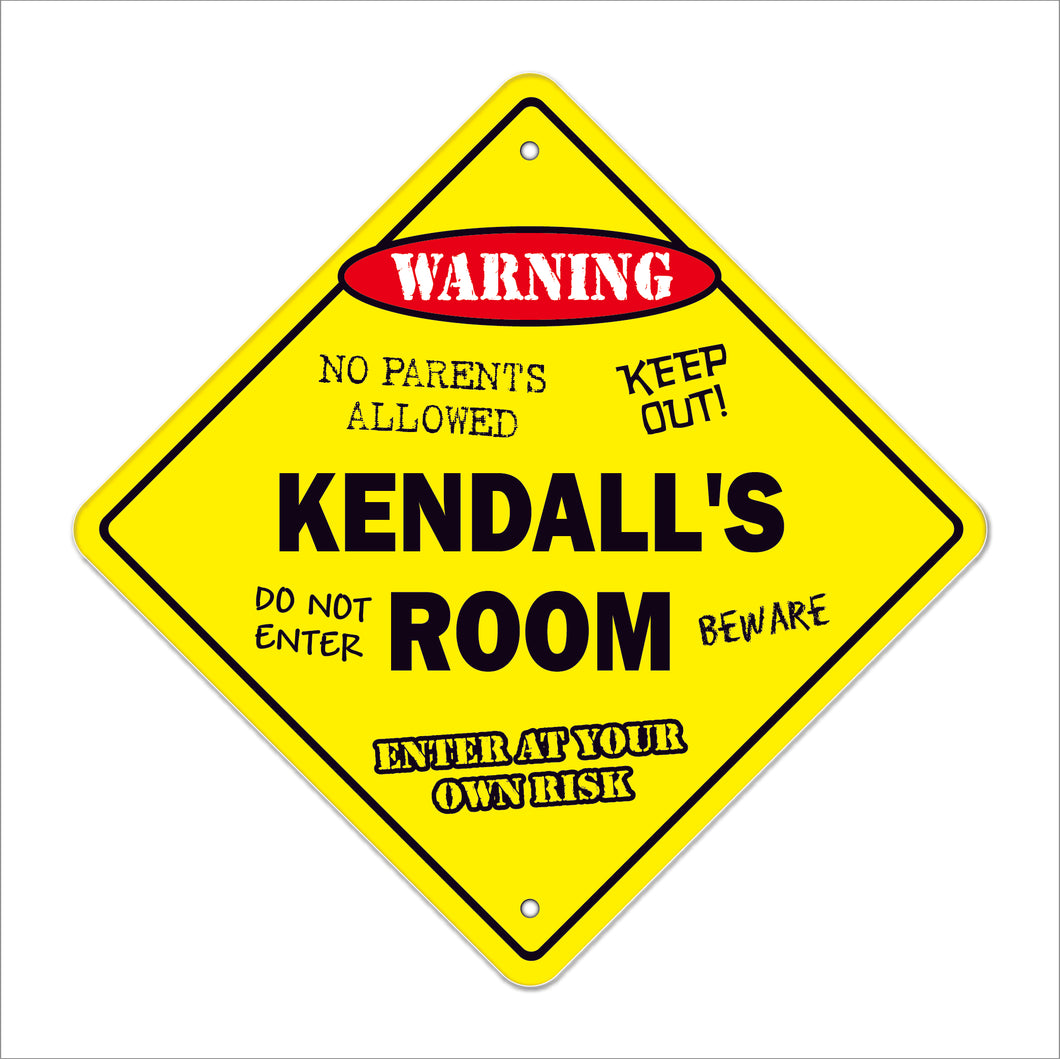 Kendall's Room Sign