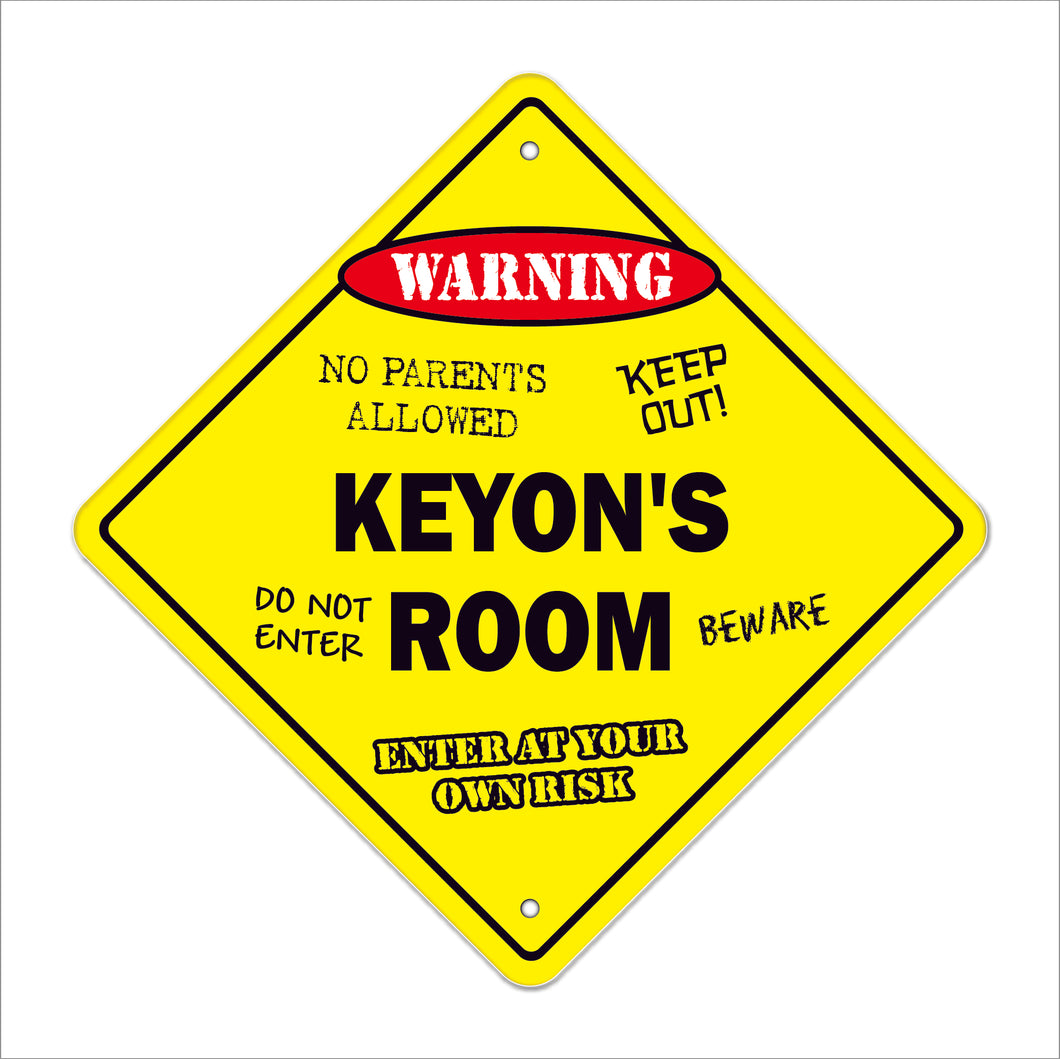 Keyon's Room Sign