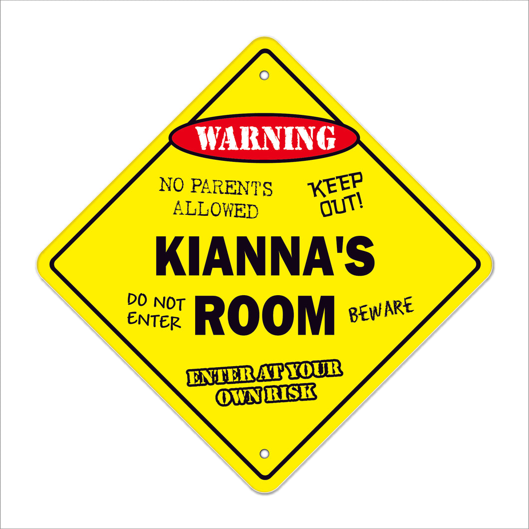 Kianna's Room Sign