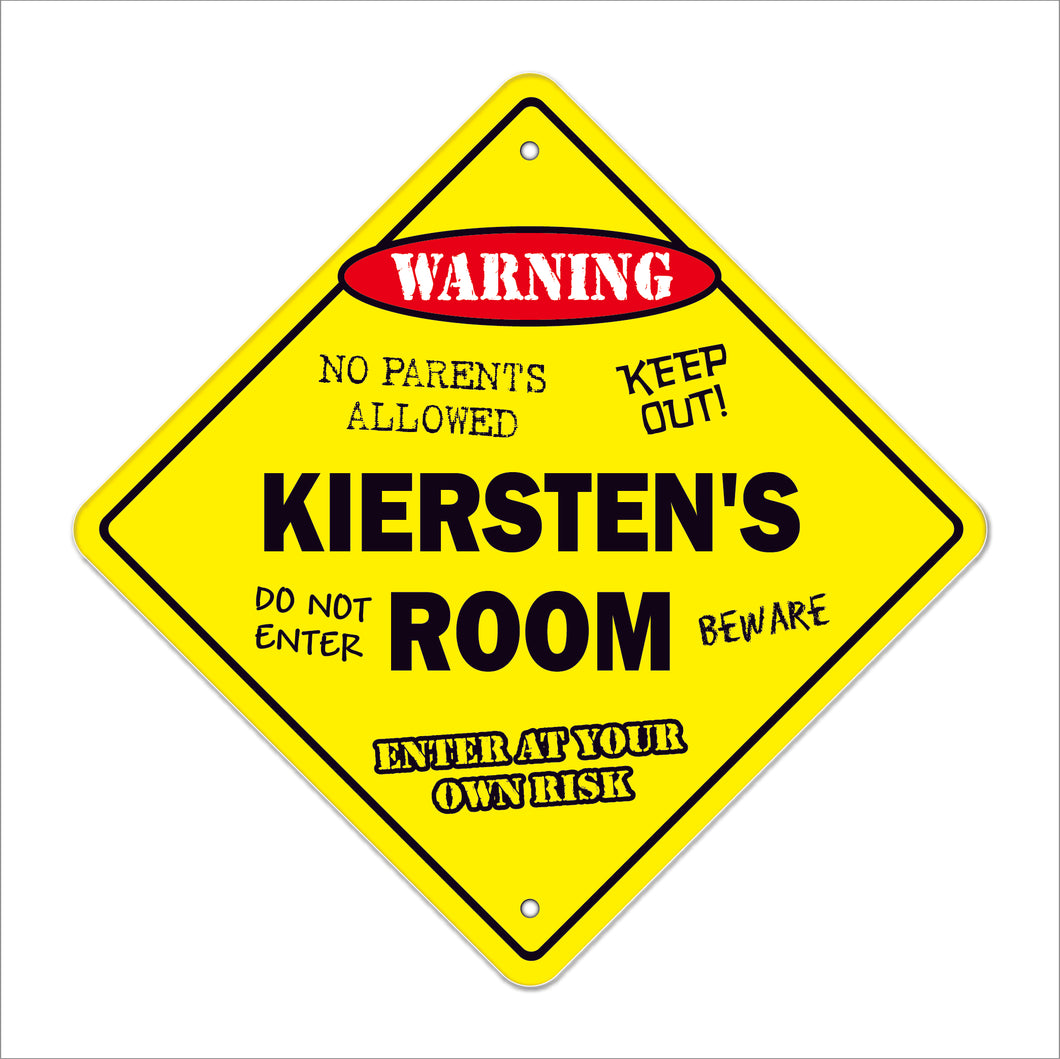 Kiersten's Room Sign