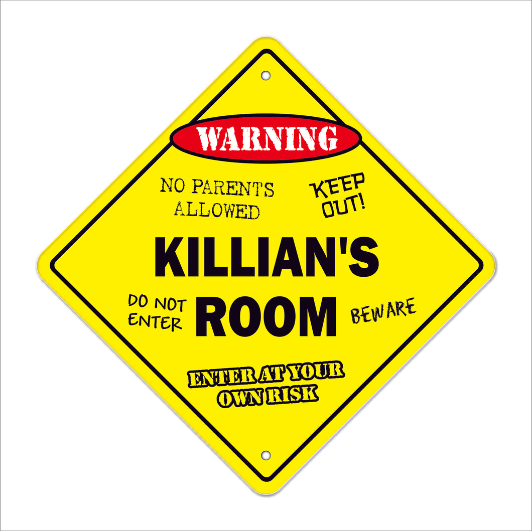 Killian's Room Sign