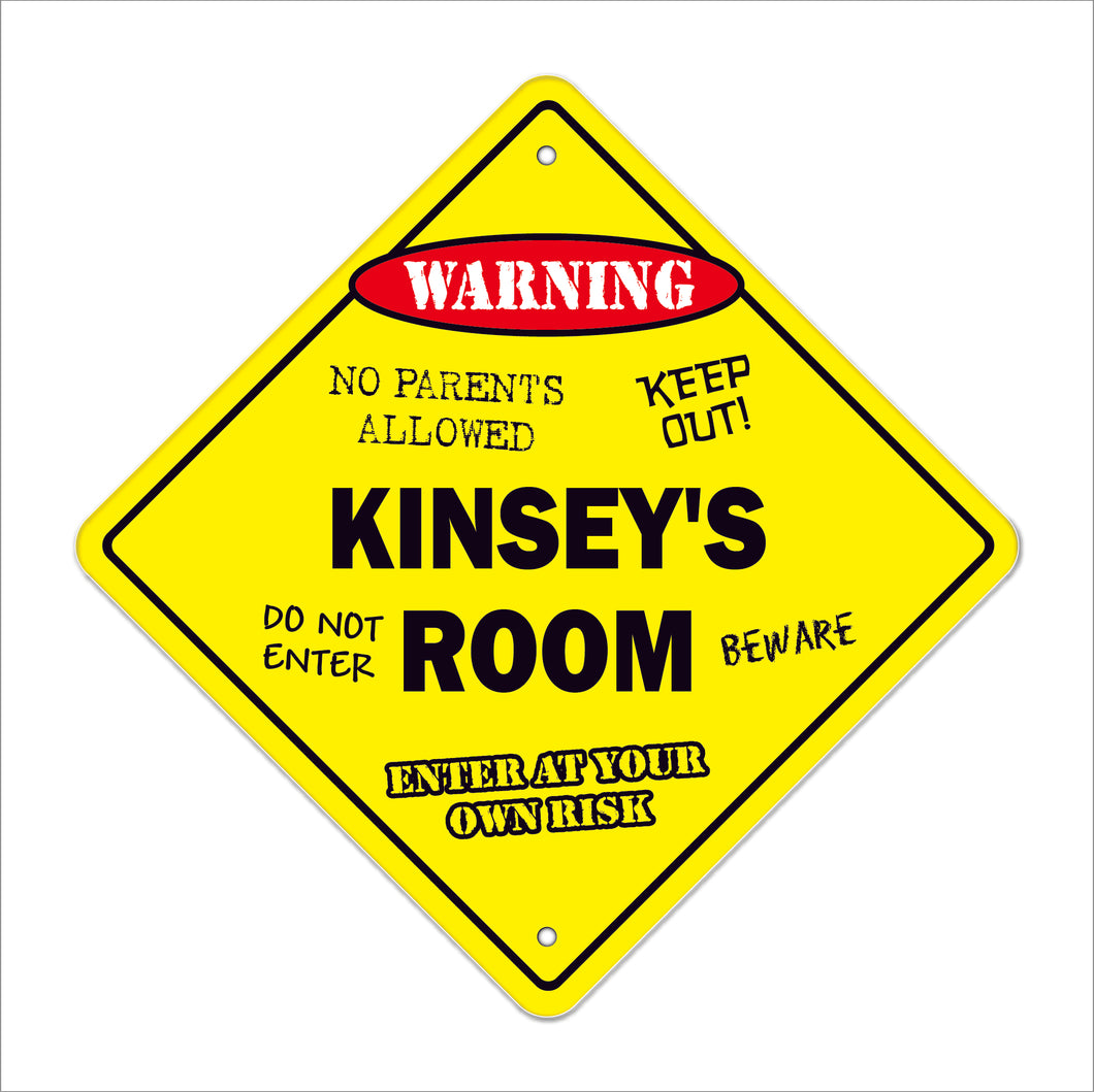 Kinsey's Room Sign