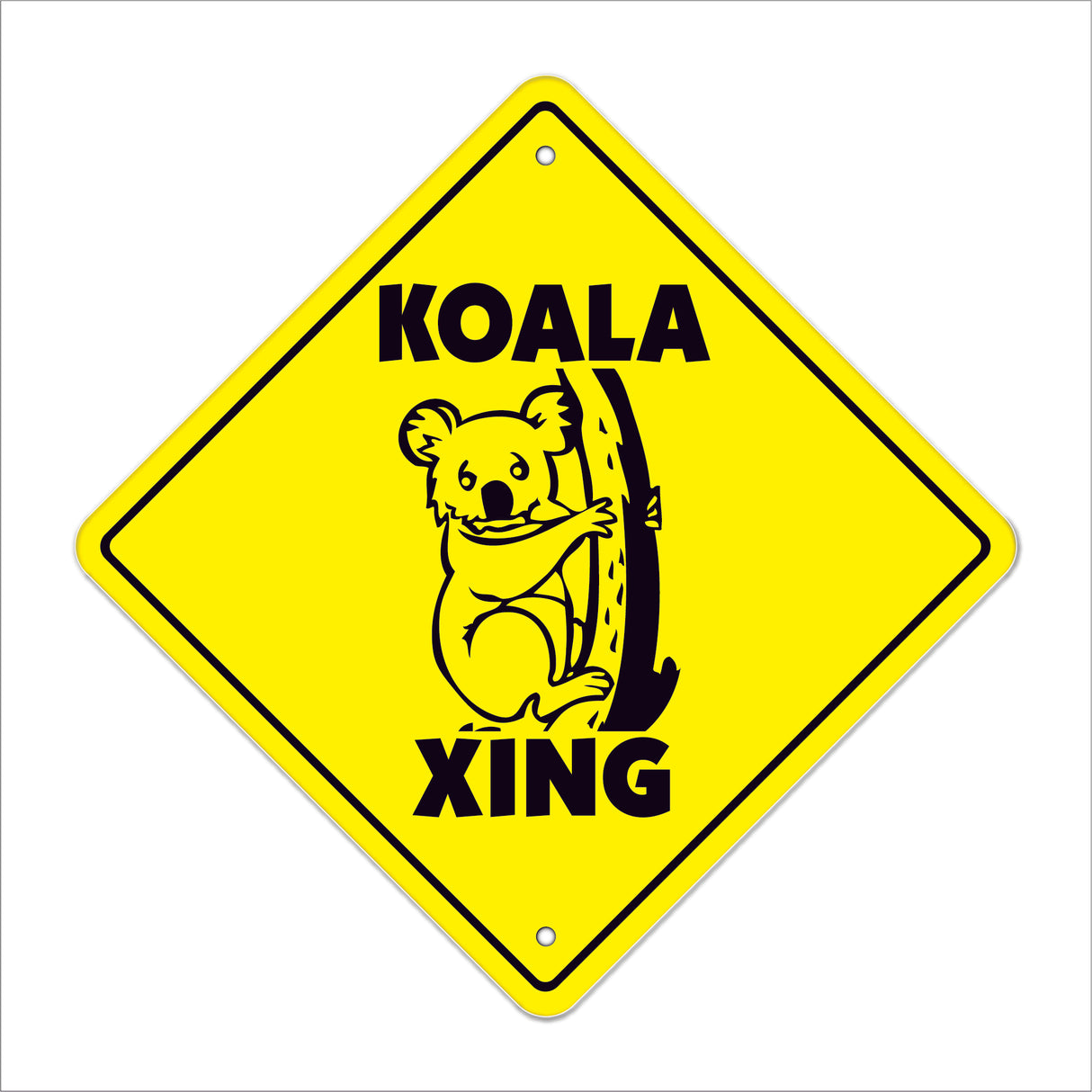 Koala Crossing Sign