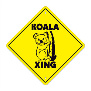 Koala Crossing Sign
