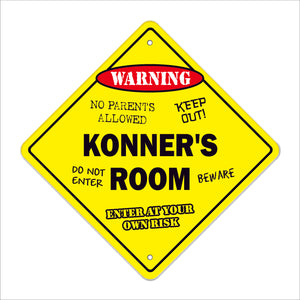 Konner's Room Sign