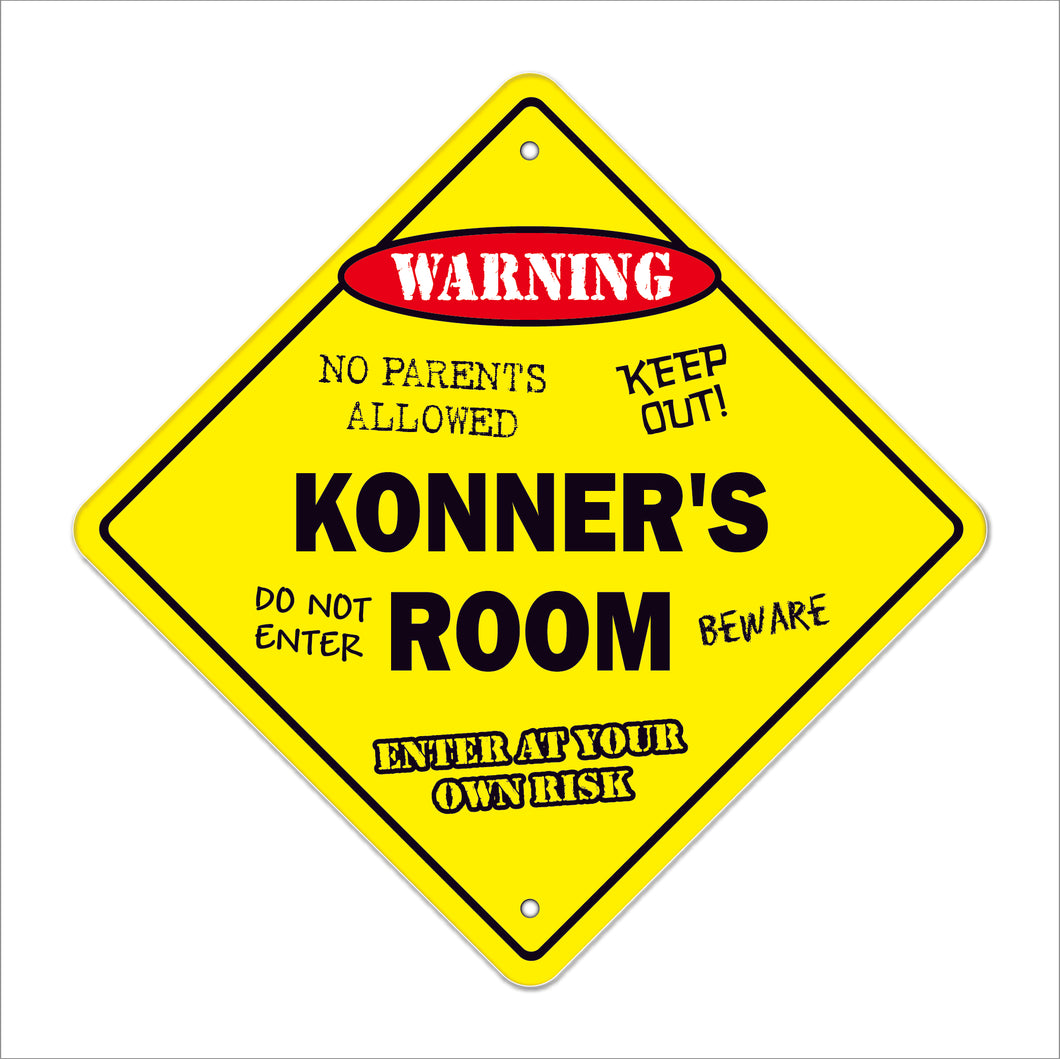 Konner's Room Sign