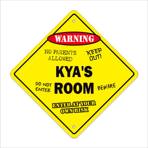 Kya's Room Sign