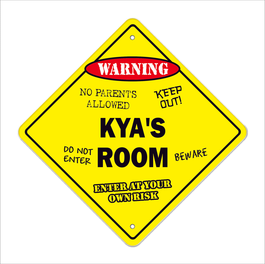 Kya's Room Sign